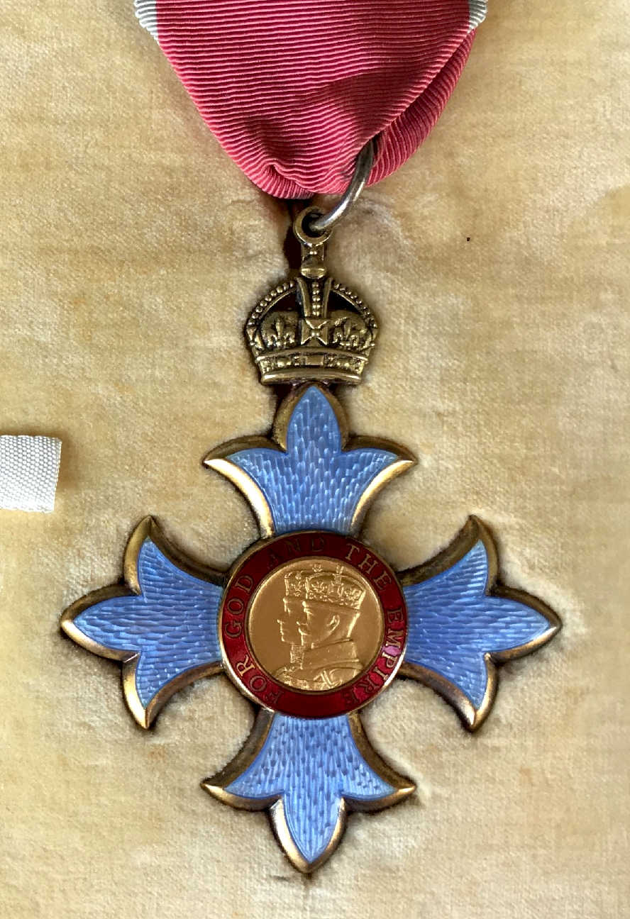 The Most Excellent Order of the British Empire is a British order of chivalry, rewarding contributions to the arts and sciences, work with charitable and welfare organizations, and public service outside the civil service. It was established on 4 June 1917 by King George V and comprises five classes across both civil and military divisions, the most senior two of which make the recipient either a knight if male or dame if female. There is also the related British Empire Medal, whose recipients are affiliated with, but not members of, the order.