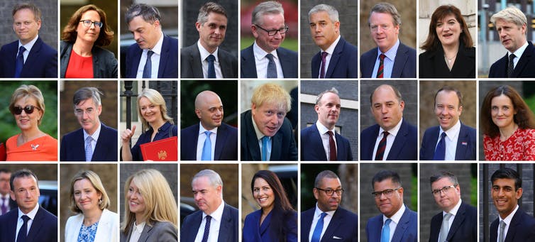 Cabinet July 2019, Boris Johnson's Government