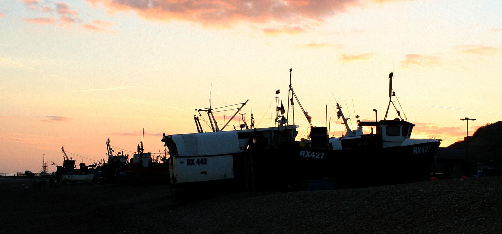 World's largest beach launched fishing fleet is @ Hastings#