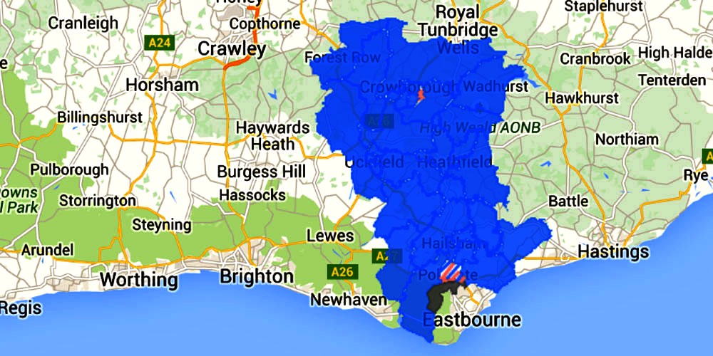 The Wealden District of Sussex